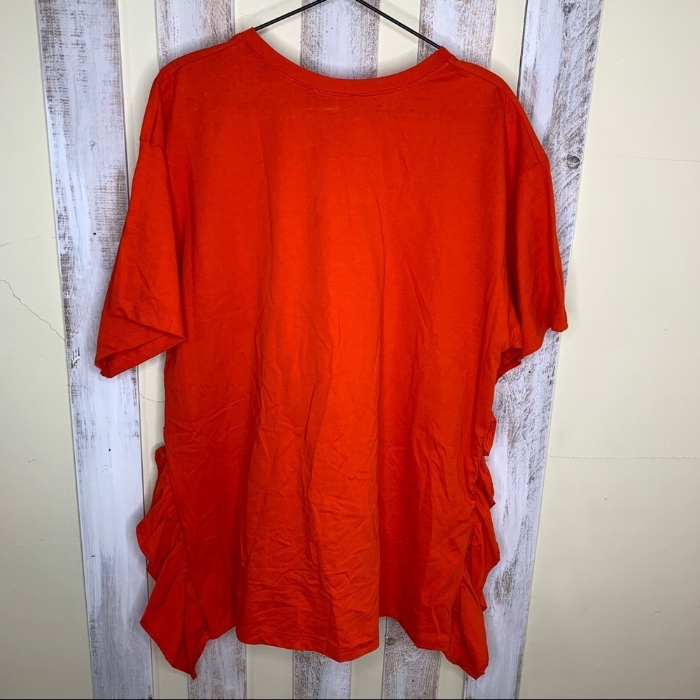 ZARA WB Ruffle T Shirt Dress Blogger Favorite - Picture 4 of 7